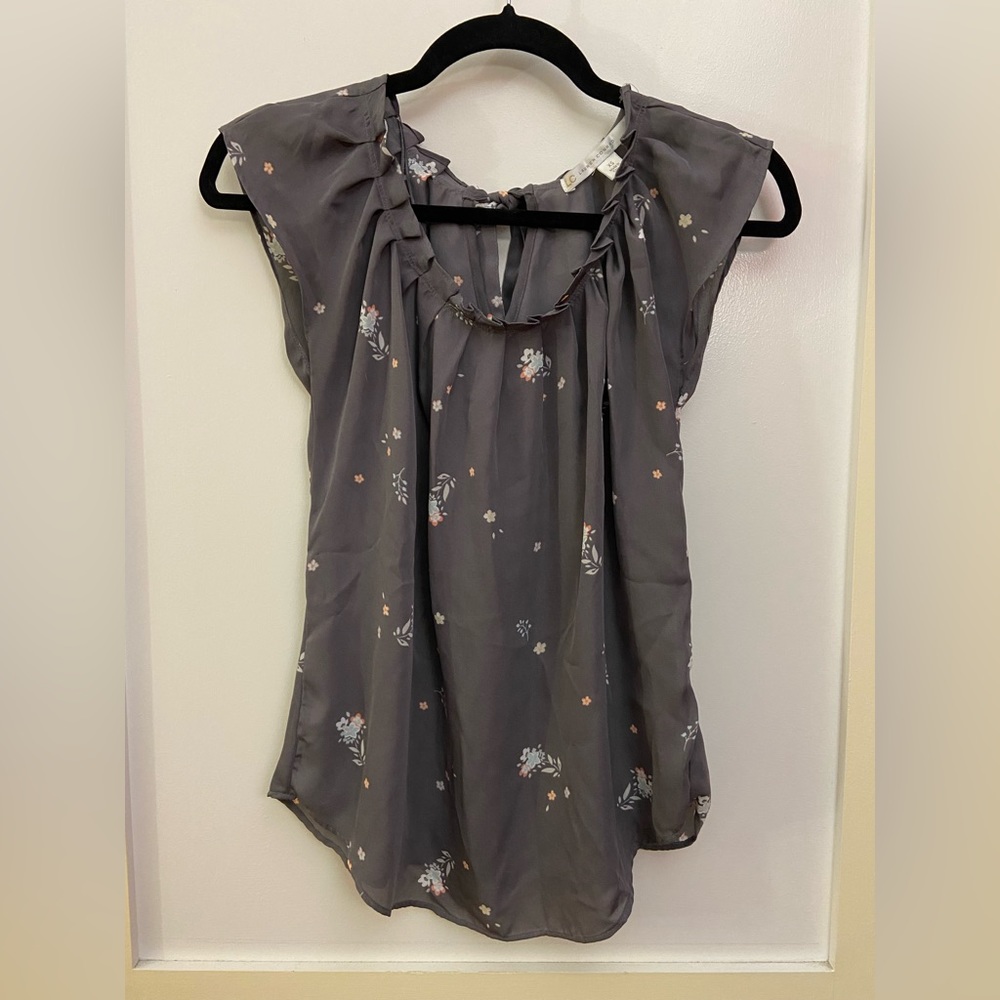 Lauren Conrad Pleated Top